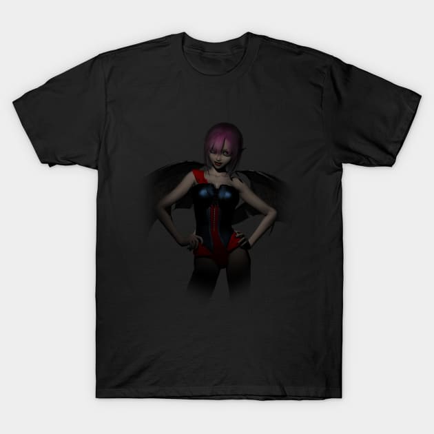 Jinni is watching you T-Shirt by anubicdarque